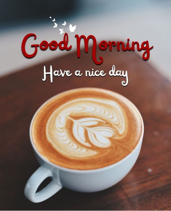 Modernistic Coffee Mug Good Morning Images