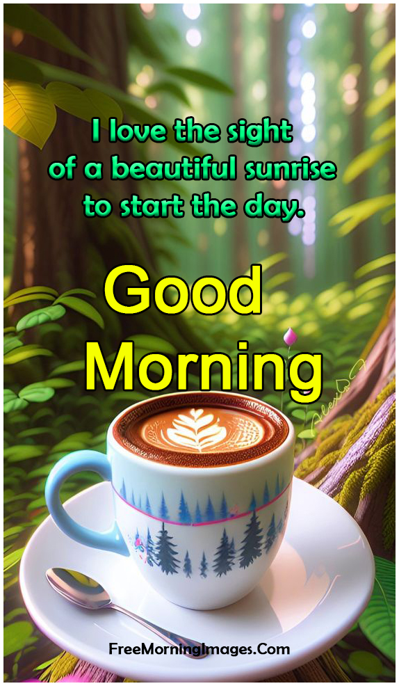 Newfangled Good Morning Images With Coffee Cups With Nature 2023