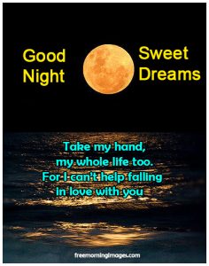 Good Night Sweet Dreams Happy Week Ahead Images